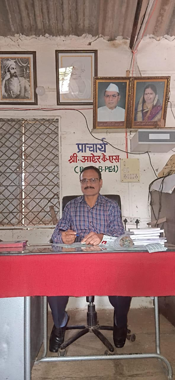 School Principal - Shri Aher.K.S